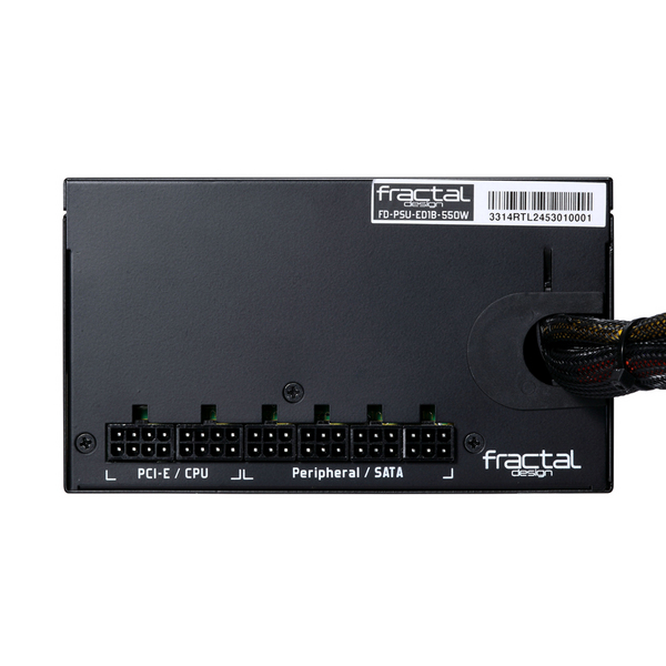 FRACTAL DESIGN PSU Edison M 550W, Black, EU Cord