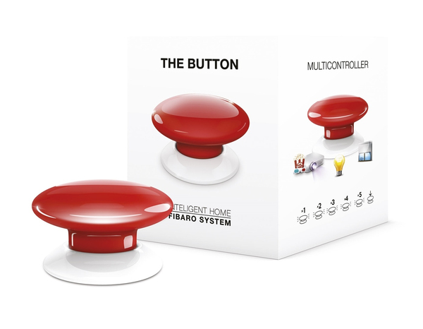 Fibaro - The Button - Red Z-Wave