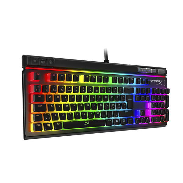 HyperX Alloy Elite 2 Mechanical Gaming Keyboard, HyperX Red, Nordic la
