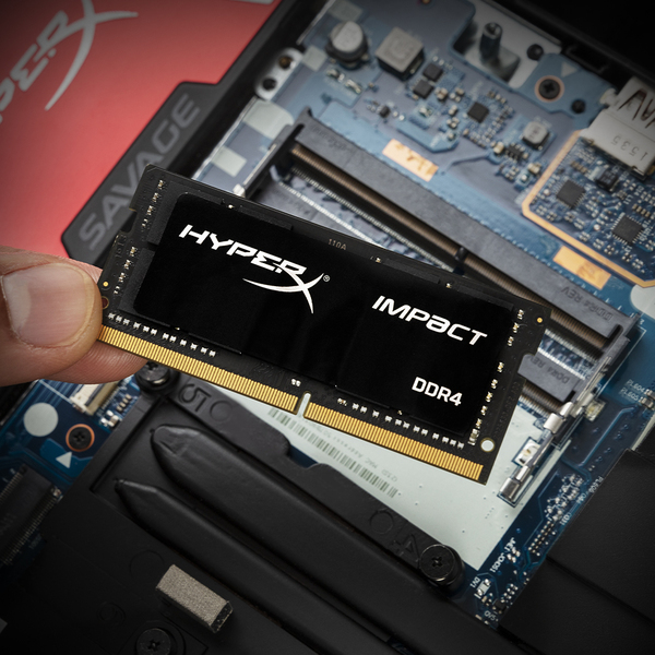HyperX Impact - DDR4 - 32 GB: 4 x 8 GB - SO-DIMM 260-pin - 2400 MHz / PC4-19200 - CL15 - 1.2 V - puskuroimaton - non-ECC
