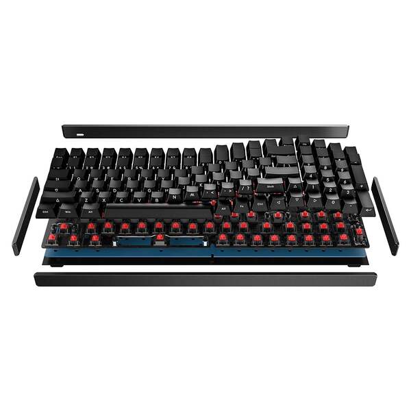 Iqunix F96 Knight Wireless RGB Cherry Red - speltangentbord