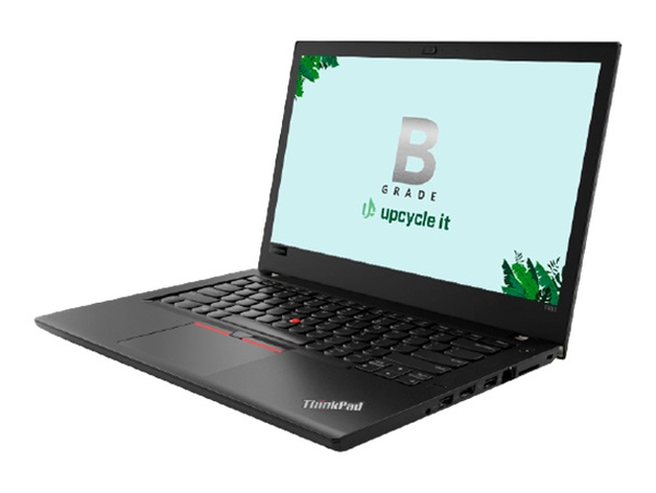 Lenovo 14&quot; ThinkPad T480s, Intel Core i5-8350U, 8 Gb, 256 Gb SSD, Windows 10 Pro - b&auml;rbar (Refurbished) B