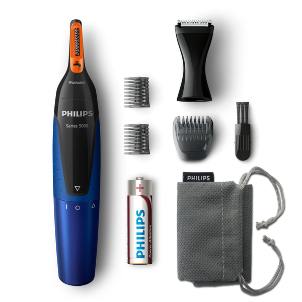 PHILIPS Nose Trimmer and detail trimmer attachment  2 heads