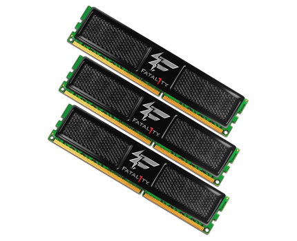 OCZ DDR3 PC3-12800 Fatal1ty Edition 6GB Low-Voltage Triple Channel