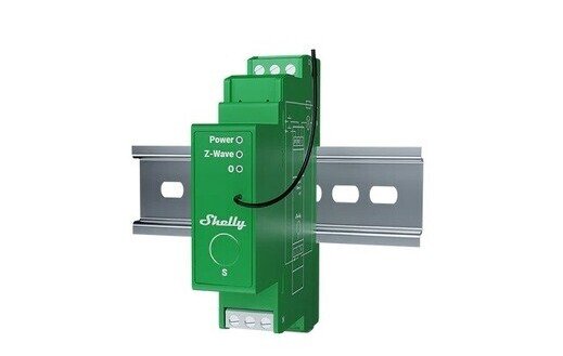 Shelly Pro Dimmer 1PM - 200W ohjelmoitava ja energiaa mittaava WiFi / Ethernet-himmennin DIN-kiskoon