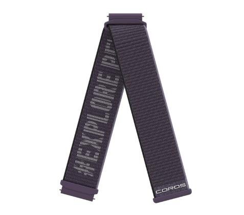 Coros ACC Band Apex 2 Pro 22mm Nylon Purple Short