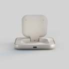 ZENS Magnetic Nightstand Charger Qi2 15W Fast Charge White