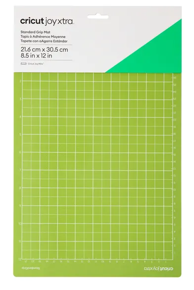 Cricut Joy Xtra Standard Grip Leikkausmatto 21,5 cm x 30,50 cm, Vaaleanvihre&auml;