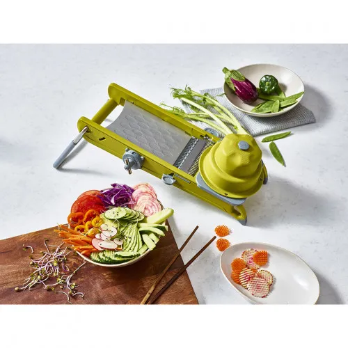 De Buyer Swing Plus Food Slicer, Green