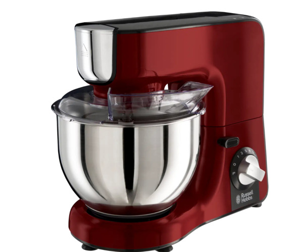 Russell Hobbs Desire 23480-56 Food Processor, 1000 Watt, 5 Litre, Black and red