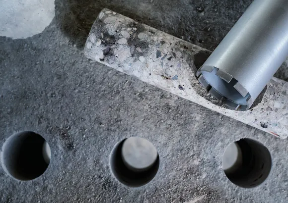 Bosch diamond wet drilling head.72x450mm, 1 1/4 &quot; - 2608601738