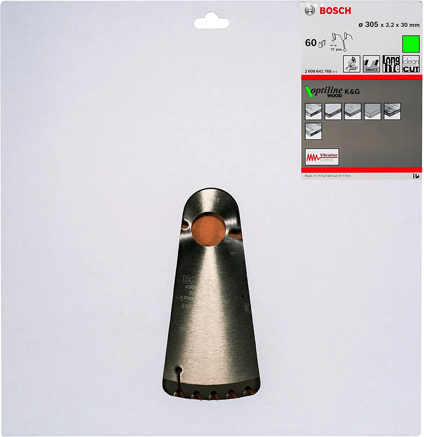 Bosch Optiline Wood rundsavsklinge - f