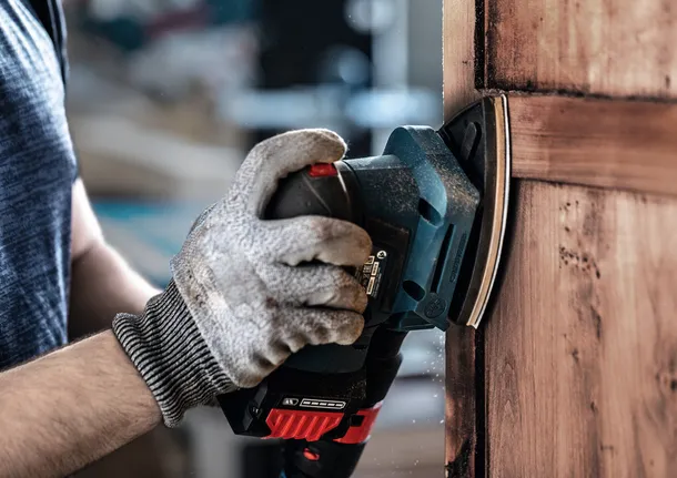 Bosch Expert M480 grid structure sanding sheet set 100 x 150mm, K80 / 120 / 180 (6 pieces, for multi-sander)