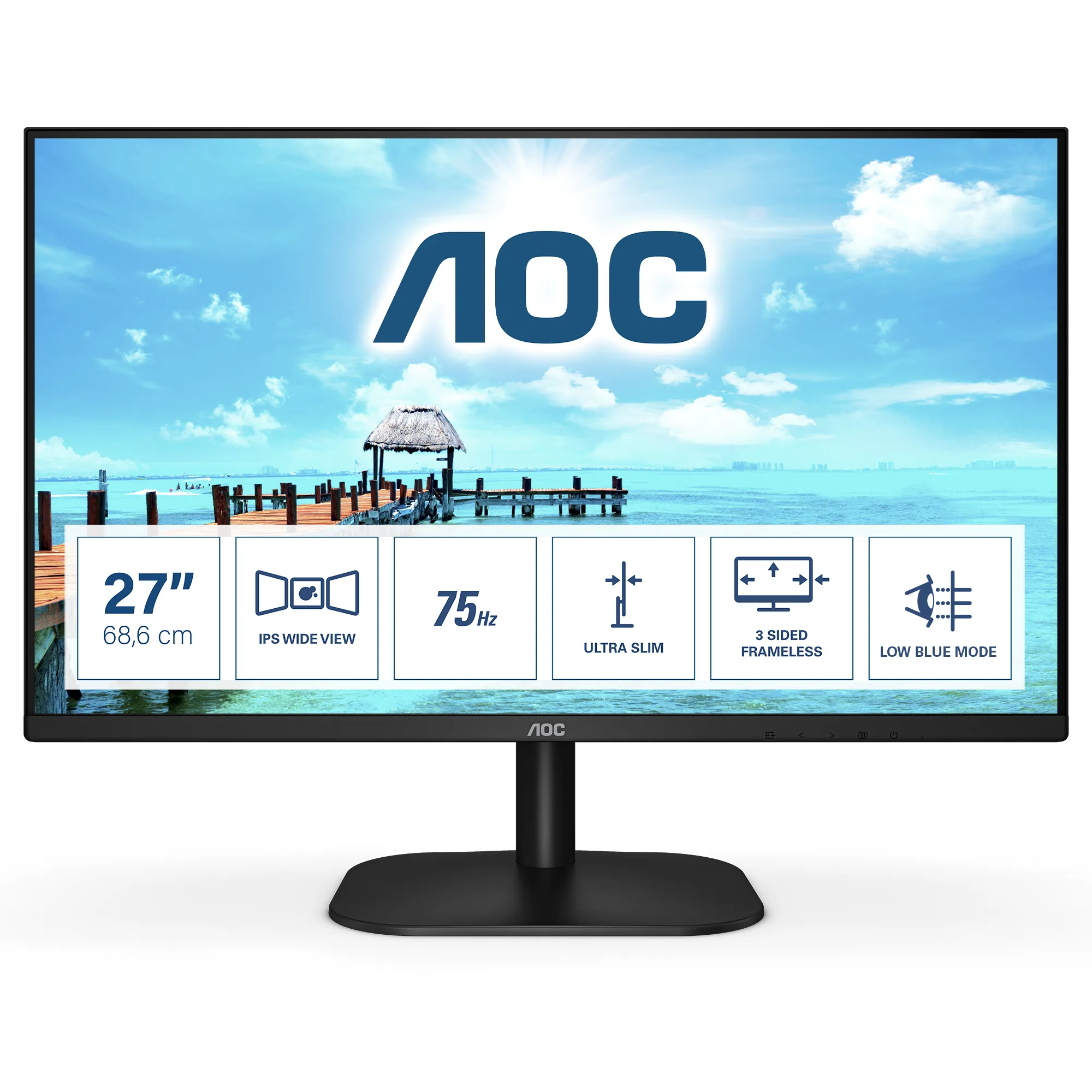 AOC 27B2H/EU 27&quot; Full HD, IPS - monitor
