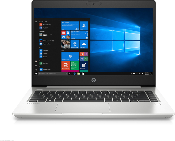 HP 15.6" ProBook 455 G7, 16 GB RAM, 512 GB SSD, Win 10 Pro - b&auml;rbar dator, Silver