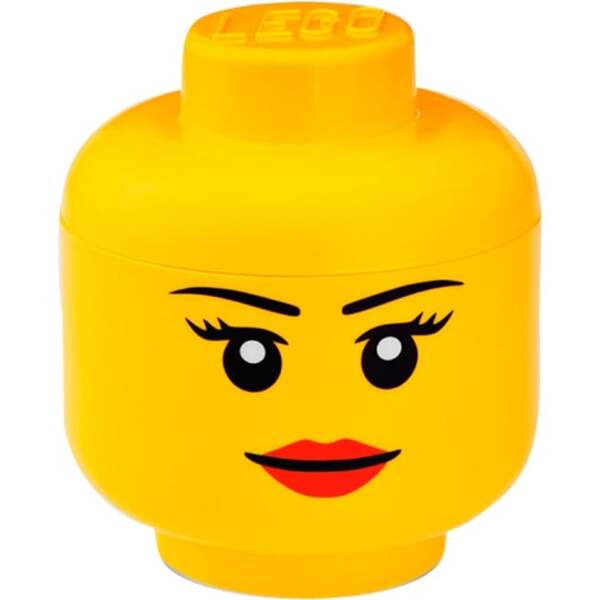 Room Copenhagen LEGO Storage Head Girl, small - RC40311725