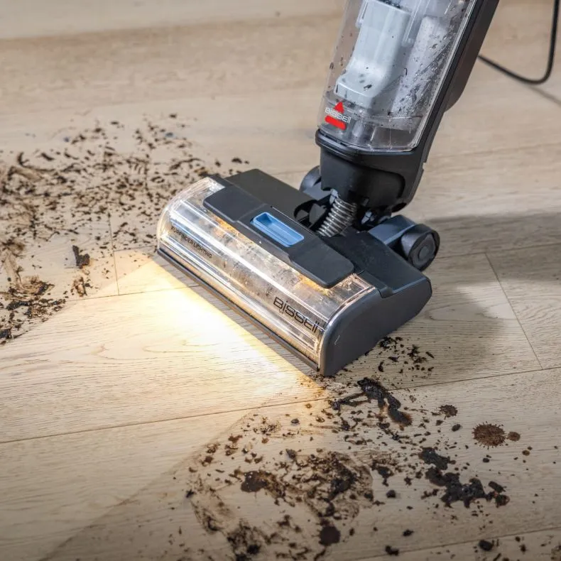 BISSELL CrossWave EdgeFind PRO -märkä-kuivaimuri, musta/sininen