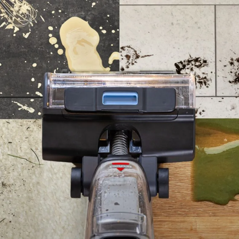 BISSELL CrossWave EdgeFind PRO -m&auml;rk&auml;-kuivaimuri, musta/sininen