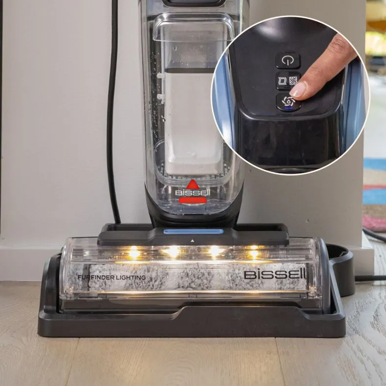 BISSELL CrossWave EdgeFind PRO -m&auml;rk&auml;-kuivaimuri, musta/sininen