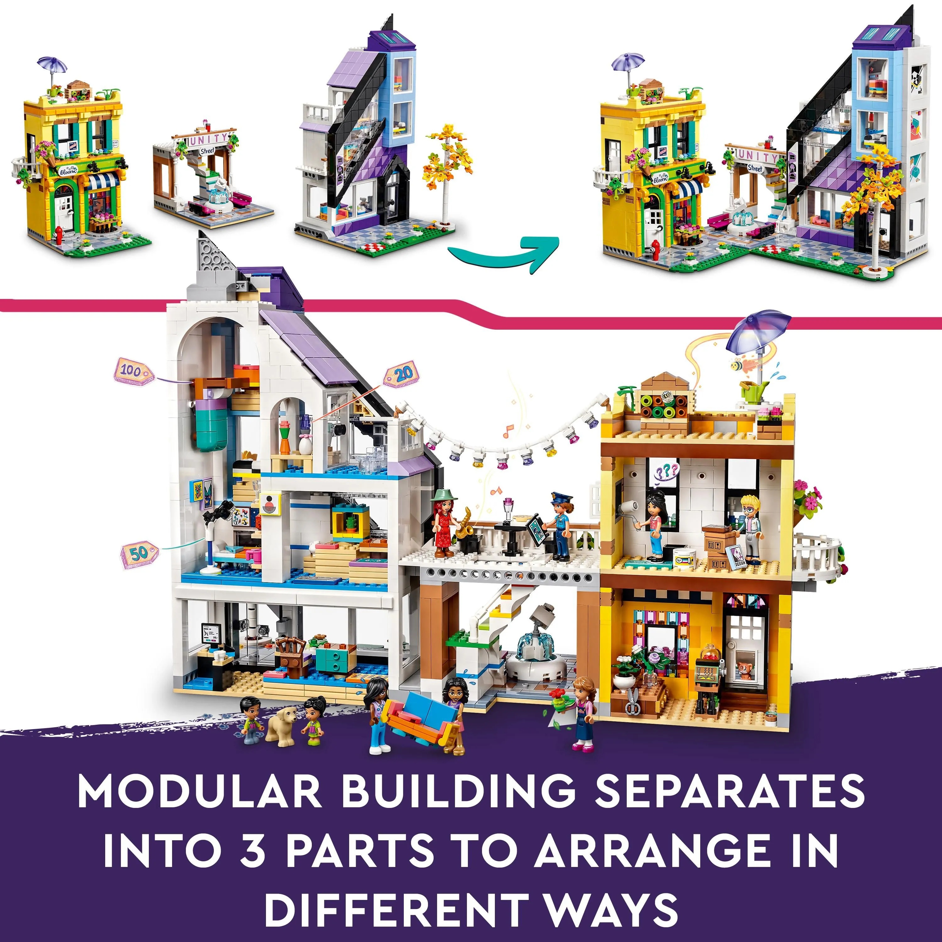 LEGO Friends Blomsteraffär och designbutik 41732 LEGO Friends Blomsteraffär och designbutik 41732