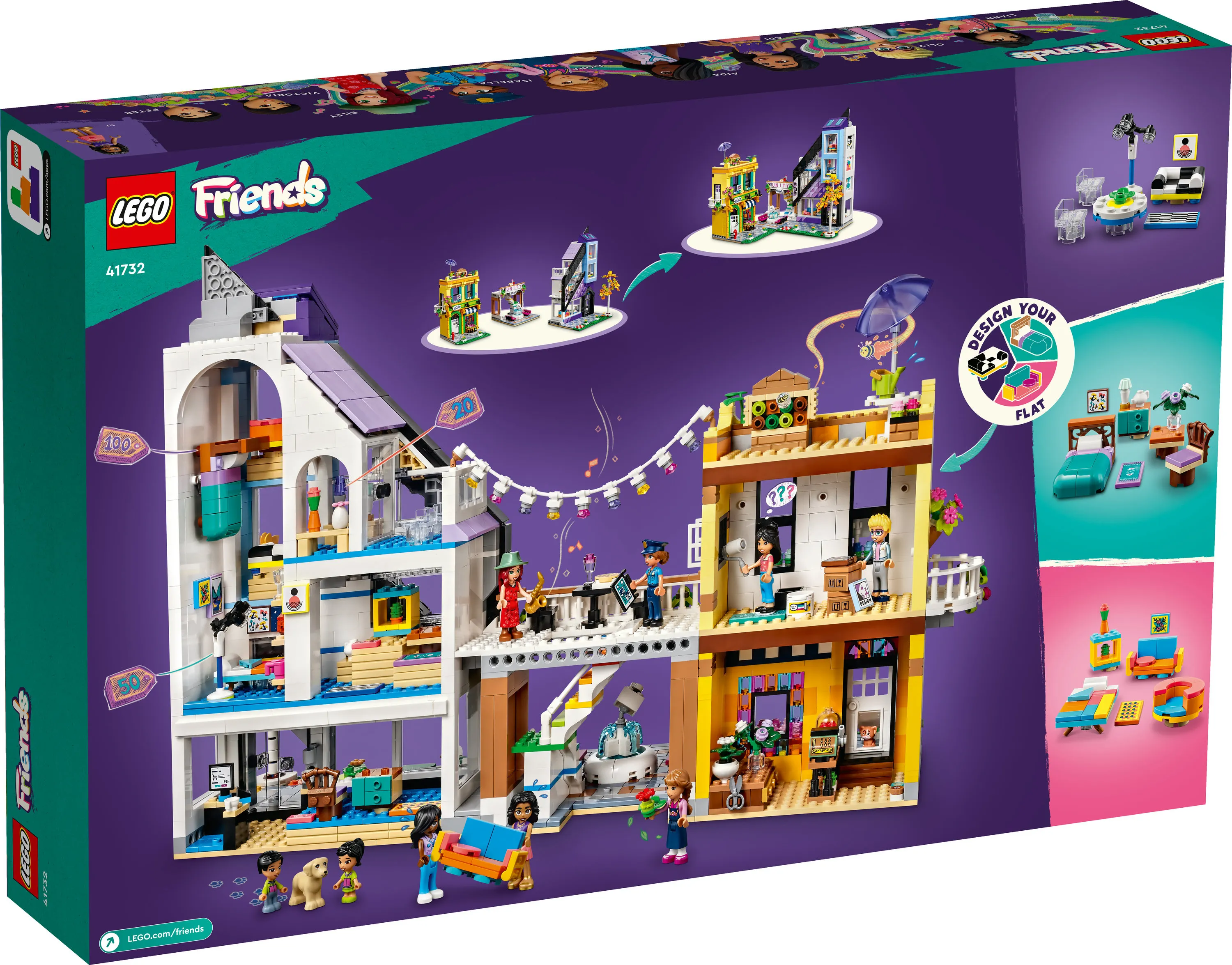 LEGO Friends Blomsteraffär och designbutik 41732 LEGO Friends Blomsteraffär och designbutik 41732
