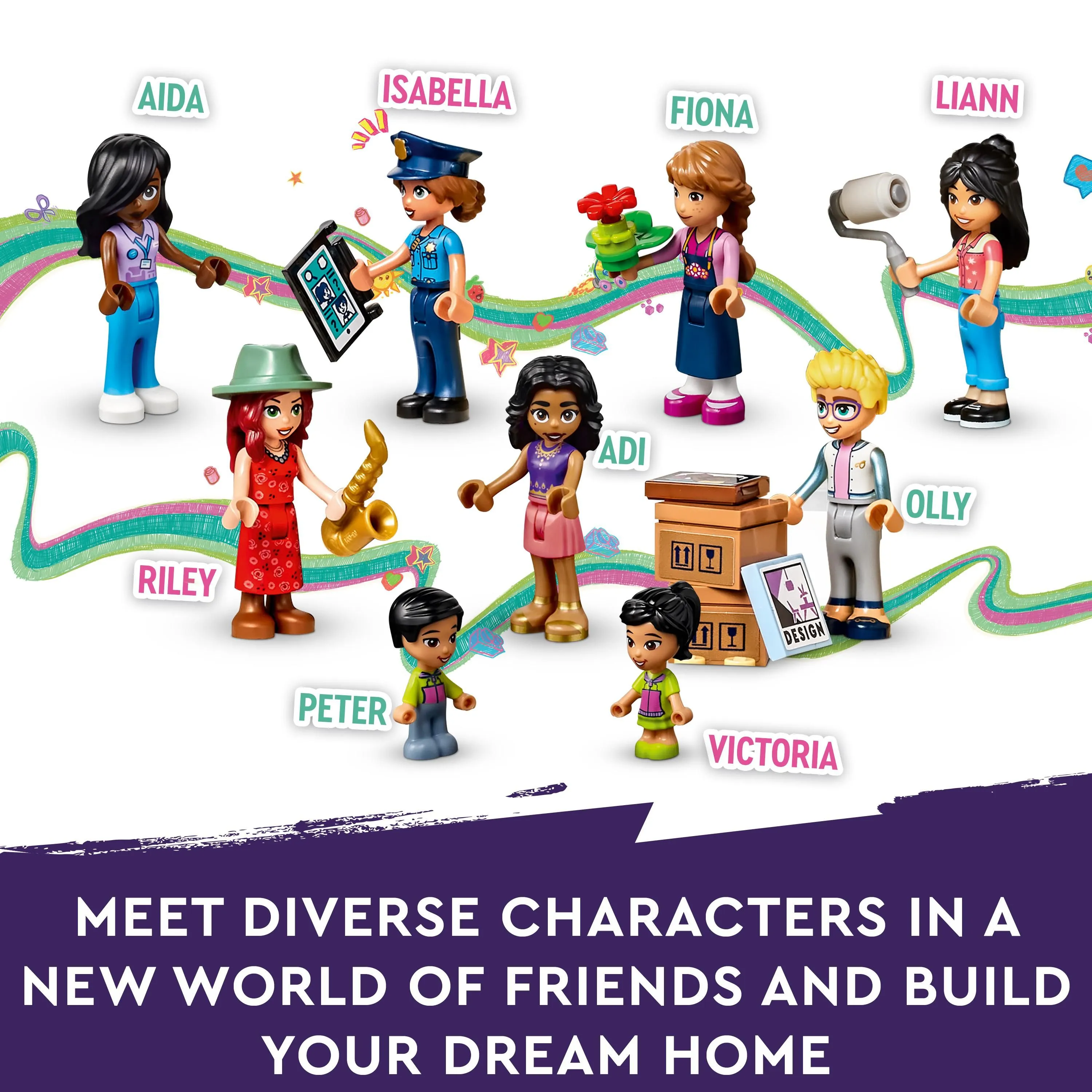 LEGO Friends Blomsteraffär och designbutik 41732 LEGO Friends Blomsteraffär och designbutik 41732