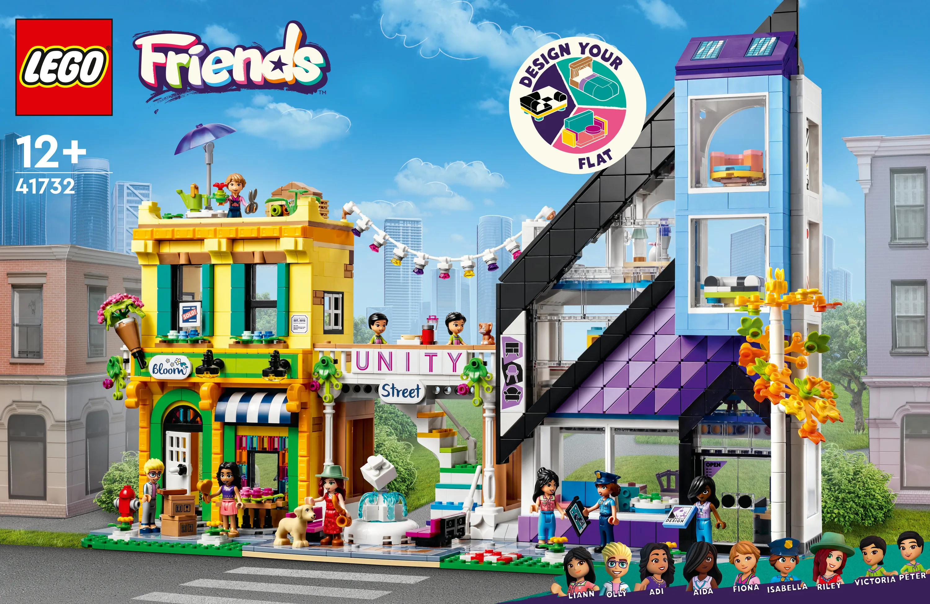 LEGO Friends Blomsteraffär och designbutik 41732 LEGO Friends Blomsteraffär och designbutik 41732