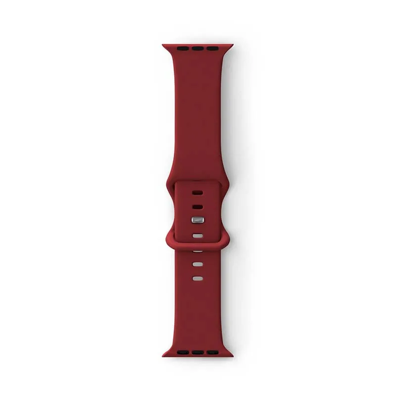 Epico Apple Watch 38/40/41 mm - silicone band, Red