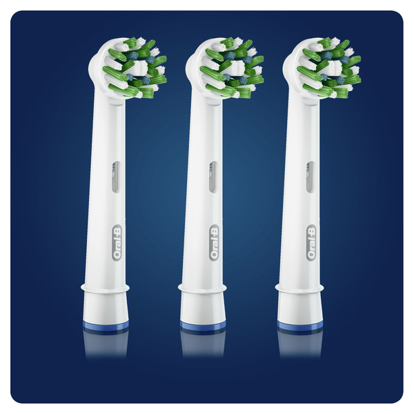 Oral-B CrossAction - brush head, 3pcs