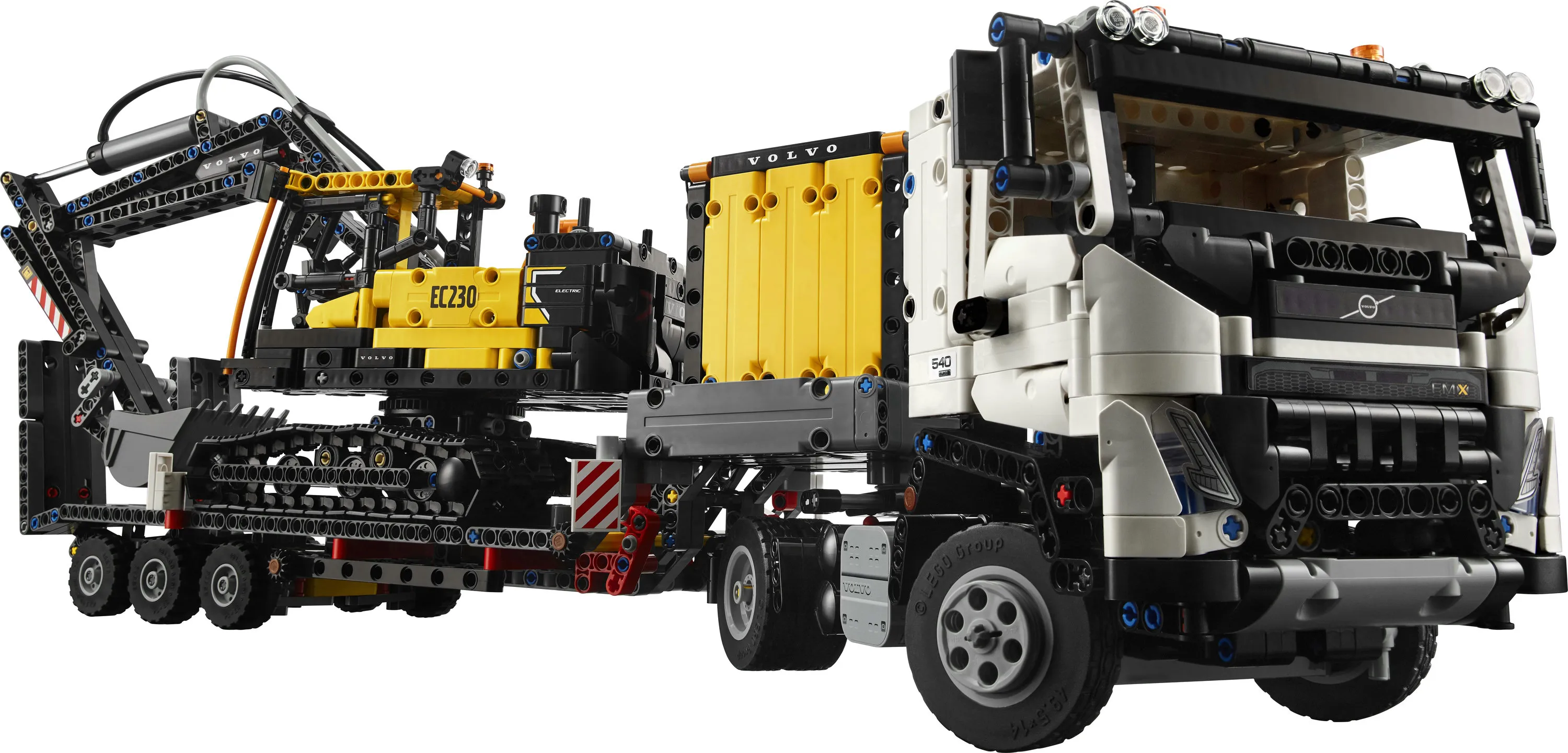LEGO Technic Volvo FMX Lastbil och EC230 Elektrisk Gr&auml;vmaskin 42175