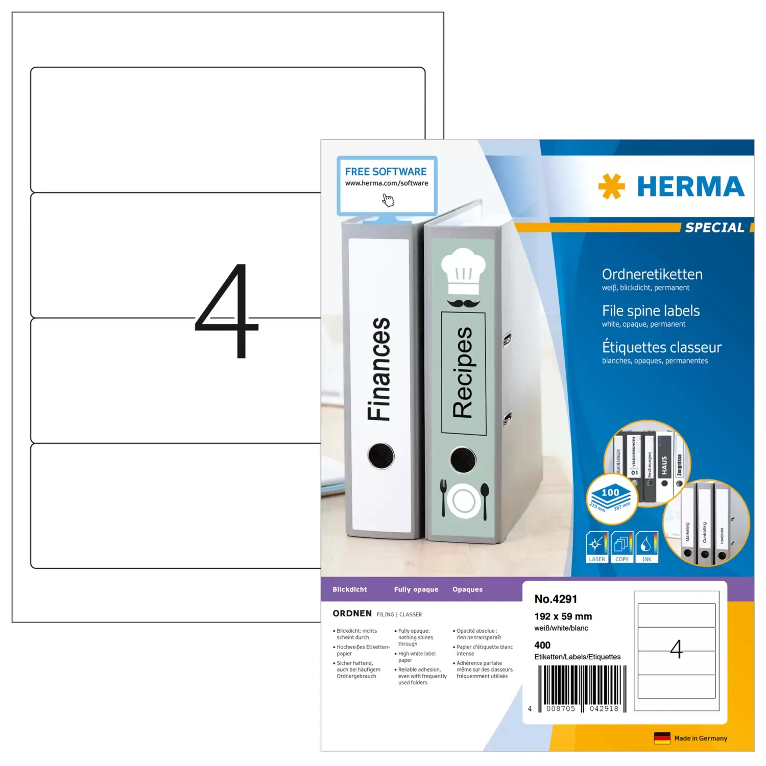 Herma label Special LAF 192x59 (400)