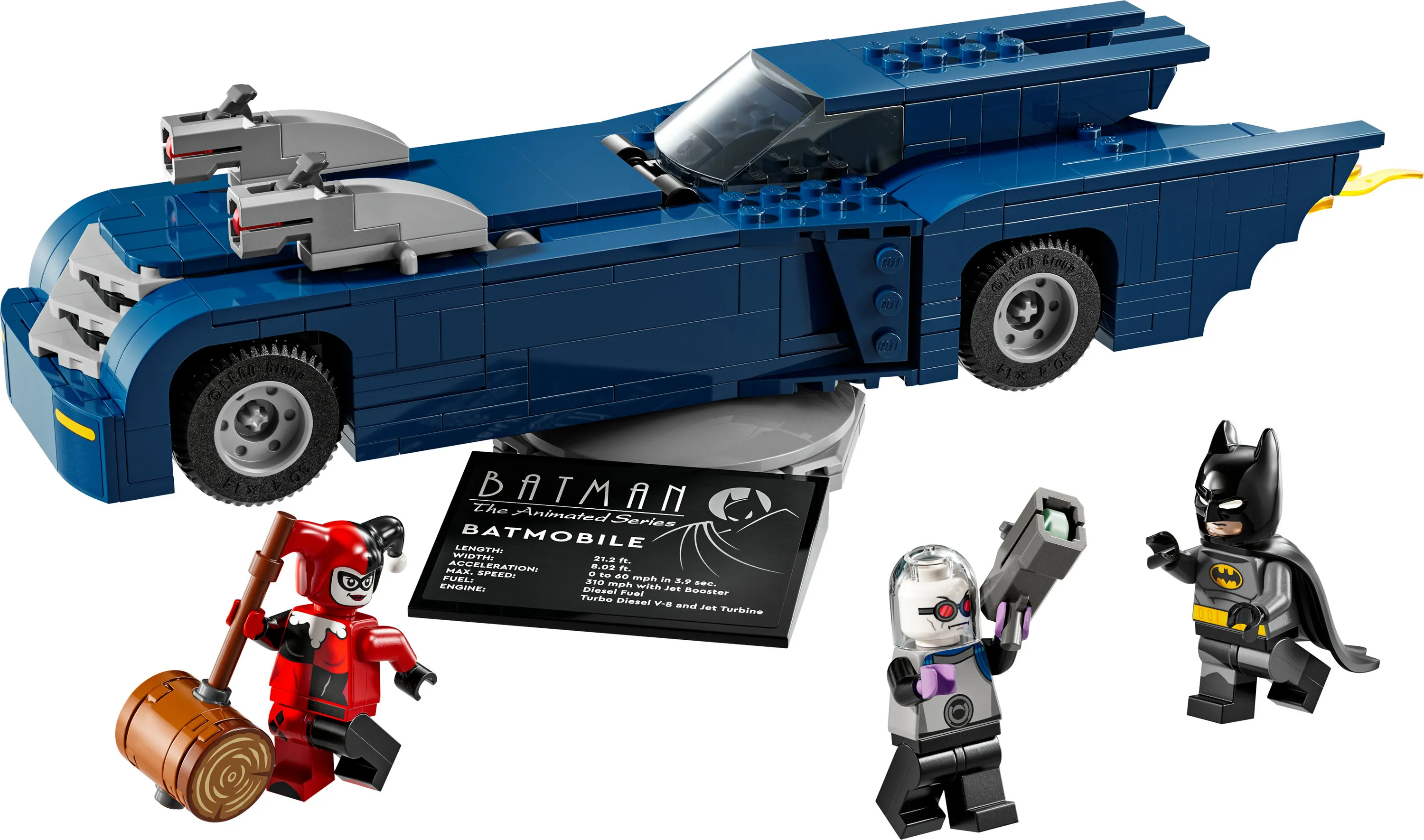 LEGO DC Comics Batman och Batmobile mot Harley Quinn och Mr. Freeze 76274
