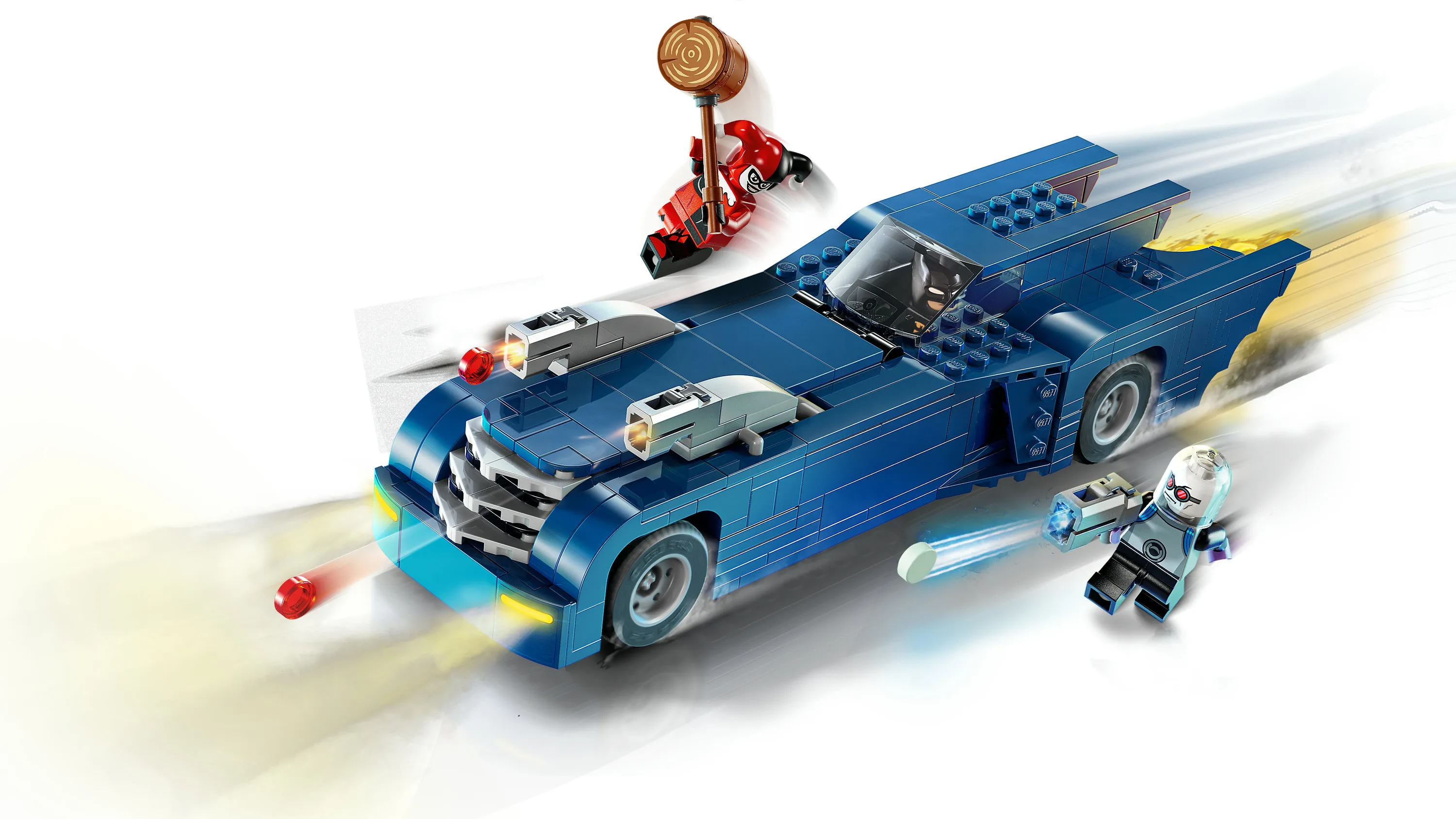 LEGO DC Comics Batman och Batmobile mot Harley Quinn och Mr. Freeze 76274