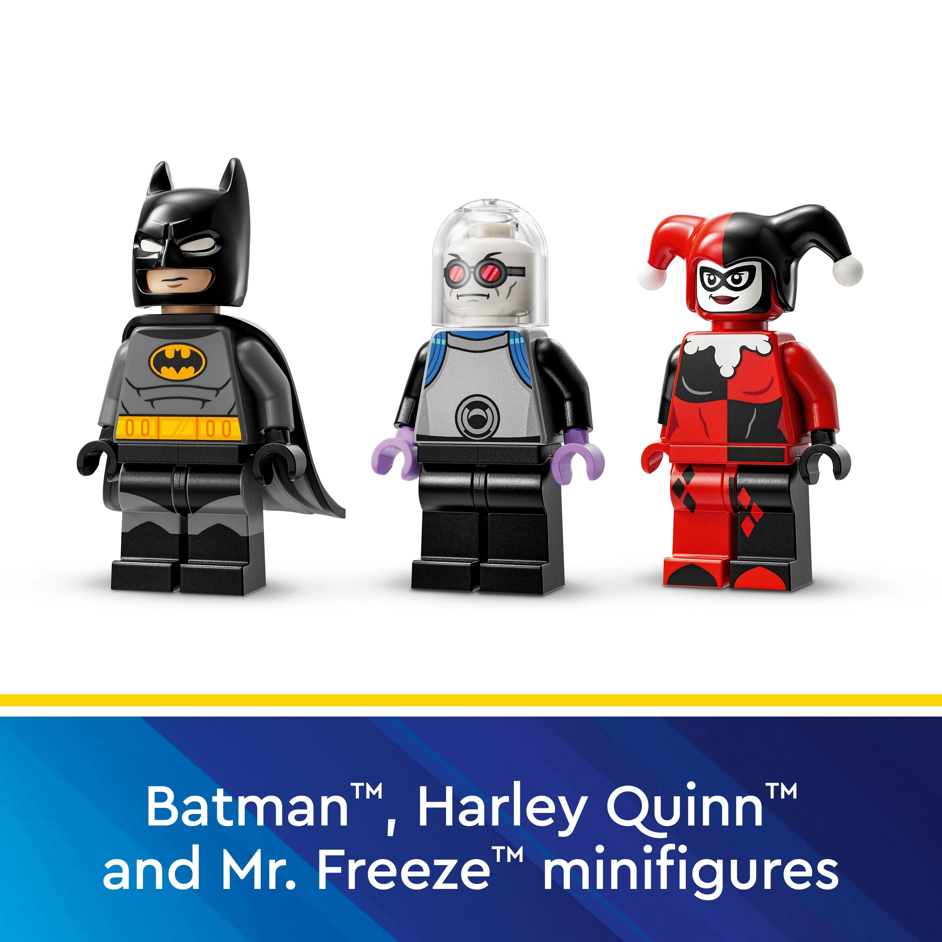 LEGO DC Comics Batman och Batmobile mot Harley Quinn och Mr. Freeze 76274