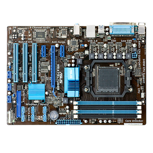 ASUS M5A78L/USB3 SocketAM3+ ATX AMD 760G(780L) + SB710 HT3 5200/4800 4DDR3 max 16GB