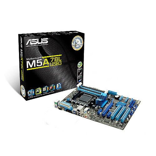ASUS M5A78L/USB3 SocketAM3+ ATX AMD 760G(780L) + SB710 HT3 5200/4800 4DDR3 max 16GB
