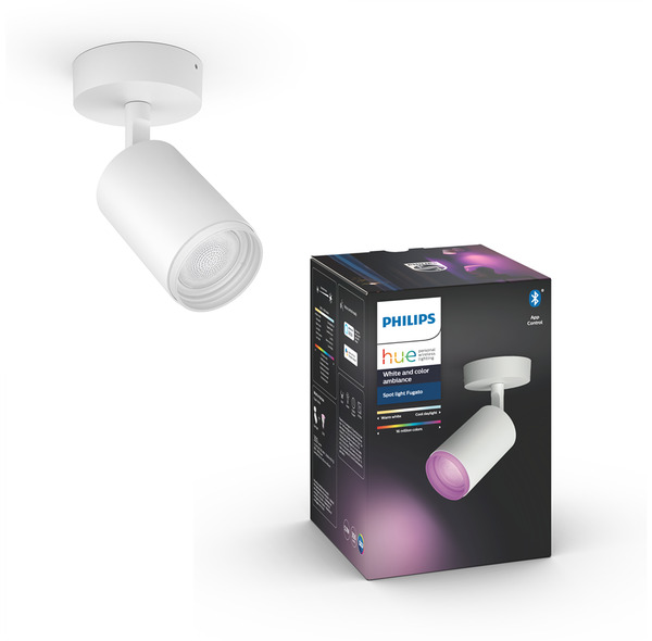 Philips by Signify Hue White and colour ambience Fugato single spotlight