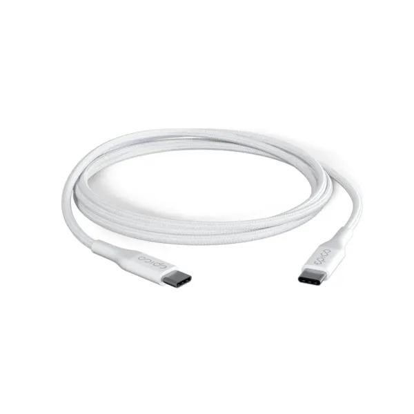 Epico 30W GaN Charger Bundle with 1.2m USB-C cable - white