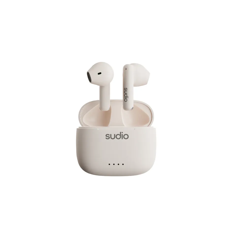 Sudio A1 True Wireless - trådlös in-ear hörlurar, vit
