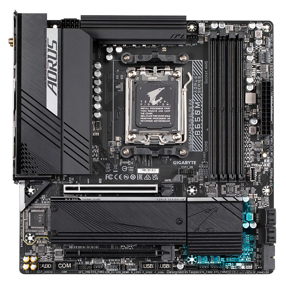 Gigabyte B650M AORUS ELITE AX mATX-emolevy