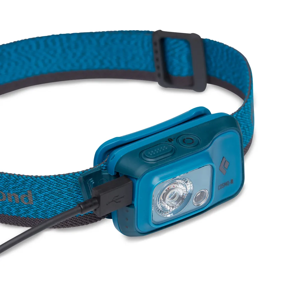 Black Diamond Headlamp Cosmo 350-R, LED light (blue)