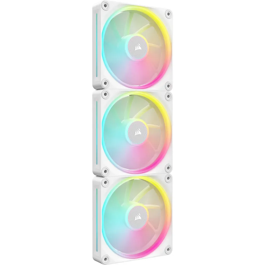 Corsair iCUE Link LX120 RGB, 120mm PWM - case fan, white, 3pcs