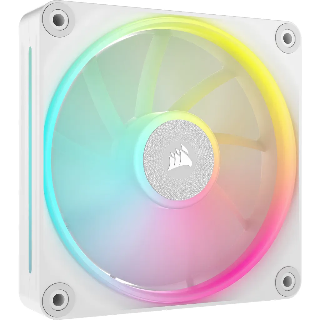 Corsair iCUE Link LX120 RGB, 120mm PWM - case fan, white, 3pcs