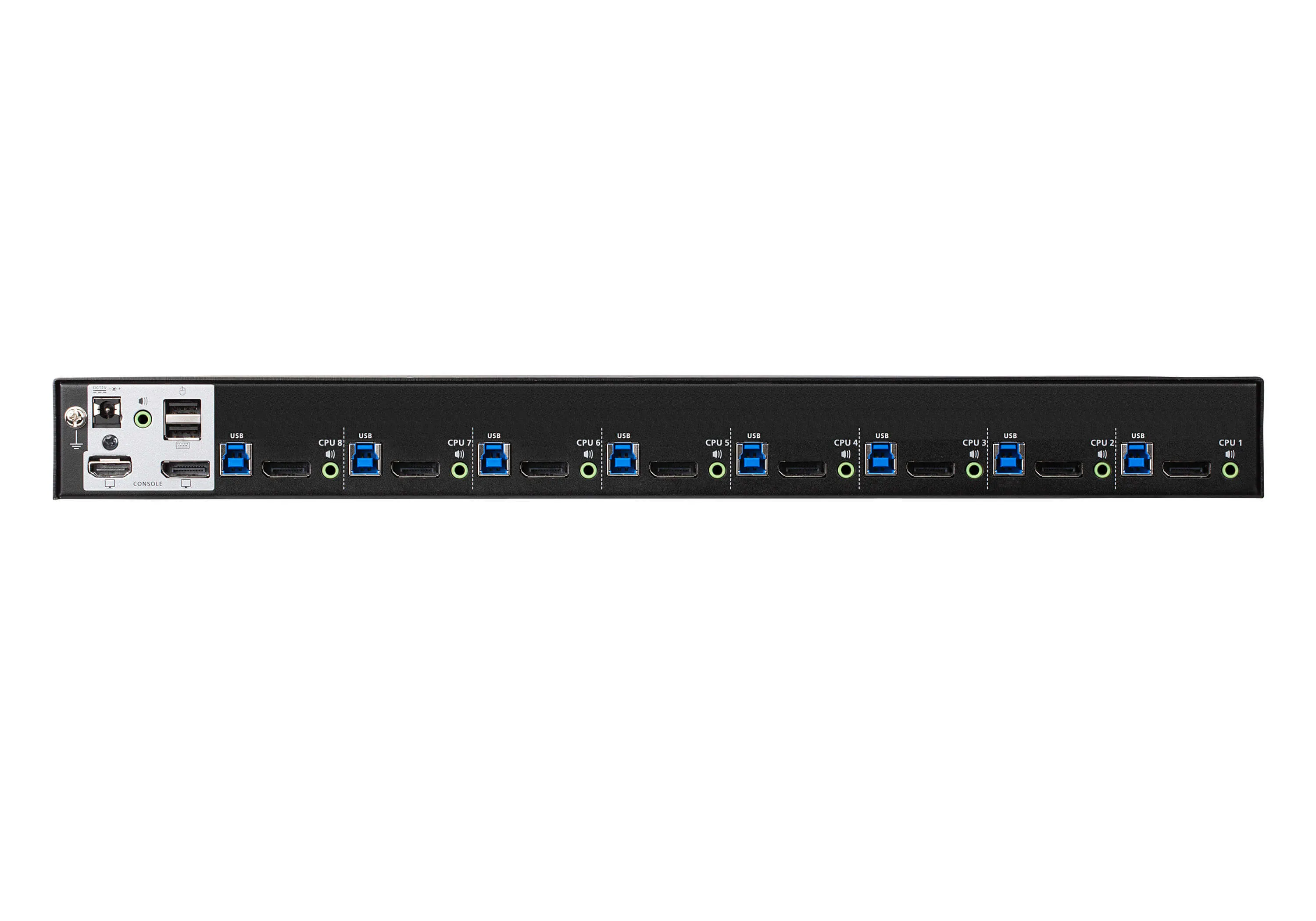 ATEN 8-Port USB True 4K DisplayPort KVM Switch with USB 3.0 Peripheral
