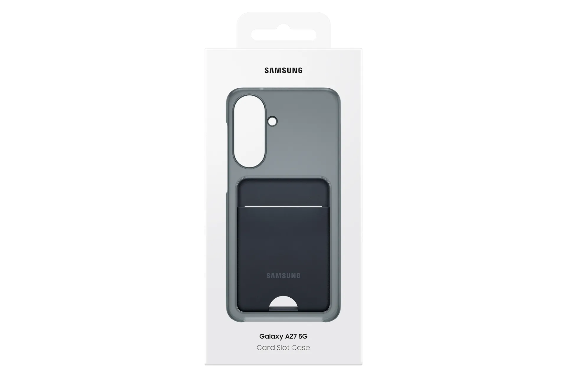 Samsung Galaxy A27 5G Card Slot Case, Black