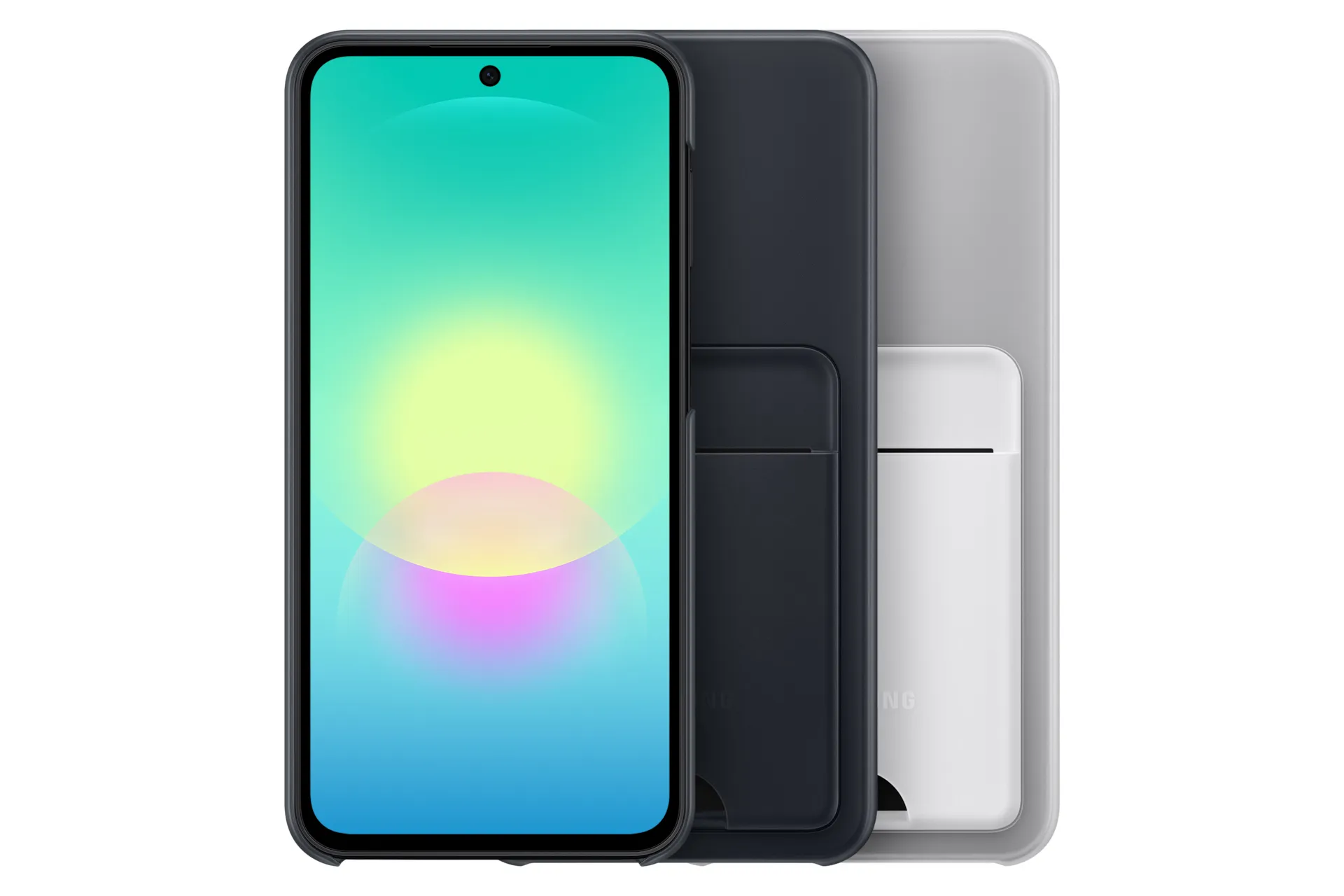 Samsung Galaxy A27 5G Card Slot Case, Black