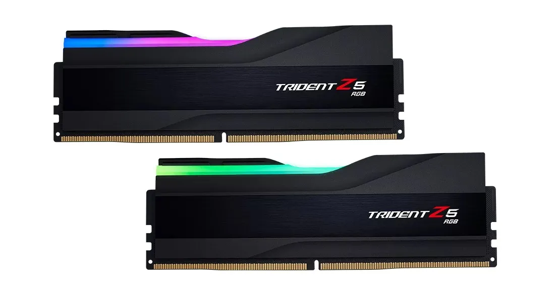 G.SKILL Trident Z5 RGB 96 Gt (2 x 48 Gt) DDR5 6400 MHz, CL32 -muisti (XMP)