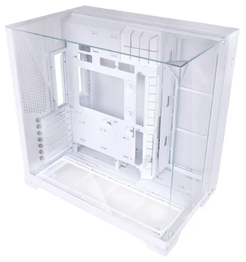Lian Li O11 Vision Compact - midi case, white