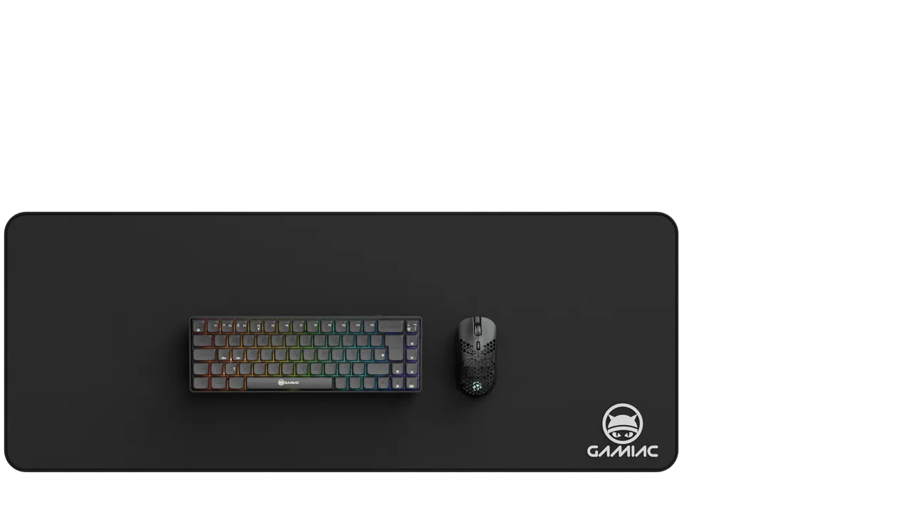 Gamiac 2XL10 - gaming mousepad, Black, 900x350mm