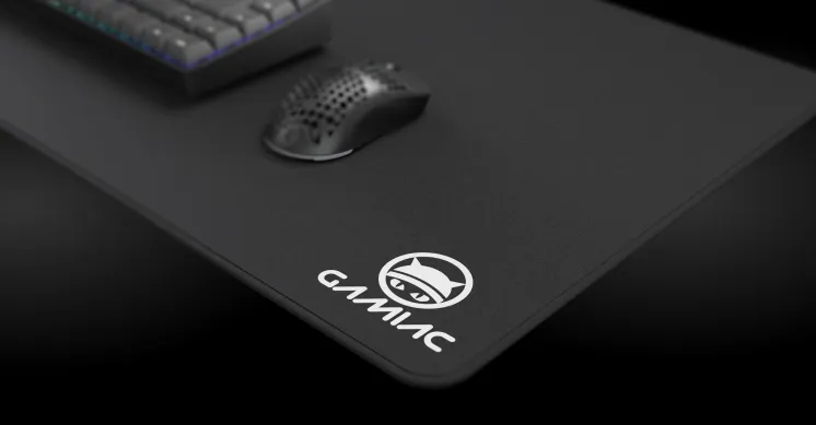 Gamiac 3XL10 - gaming mousepad, Black, 1200x600mm